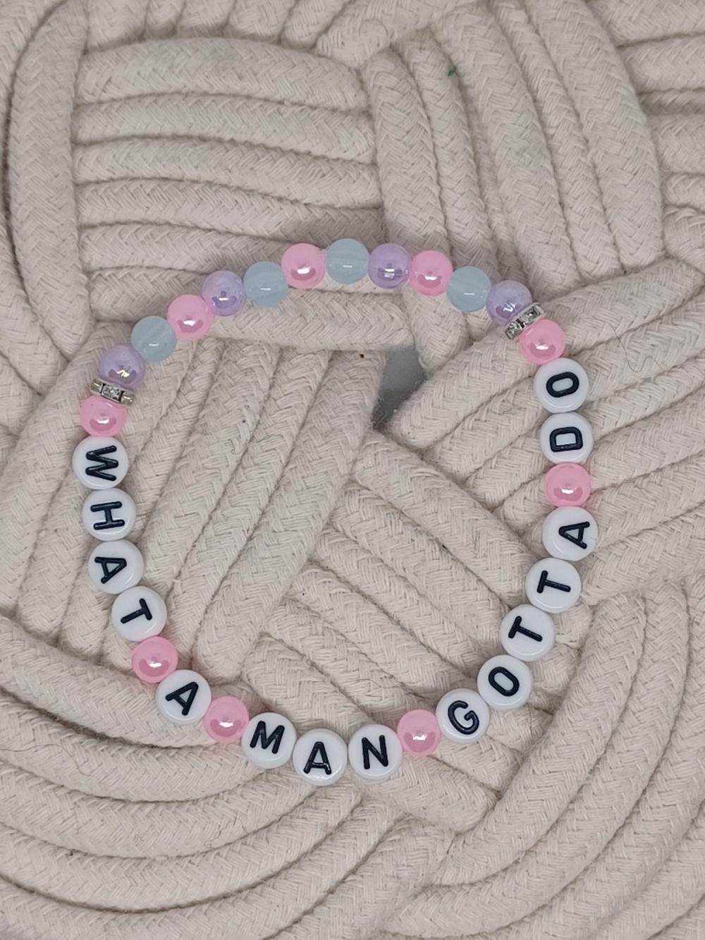 Jonas Brothers- What a Man Gotta Do Bracelet